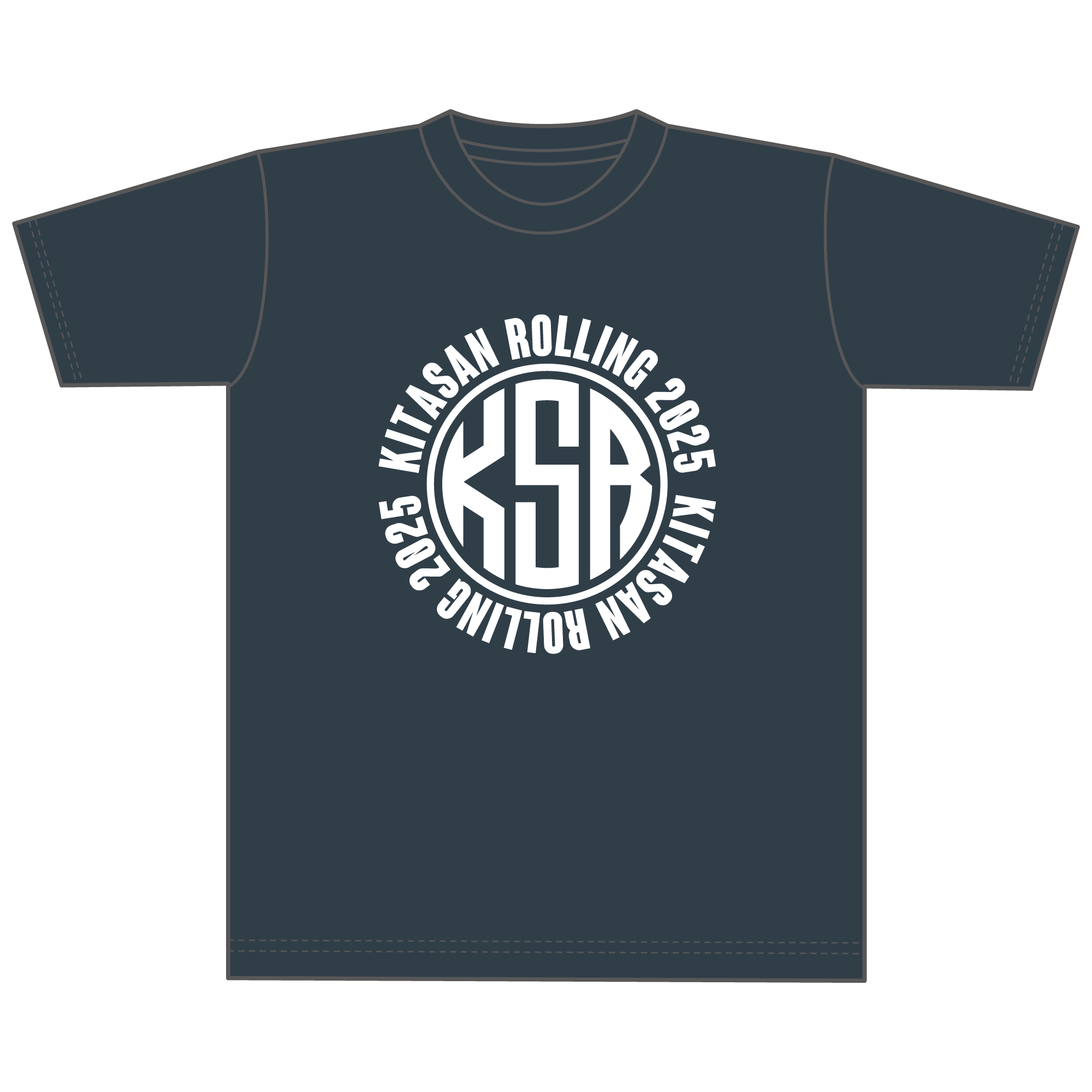 ロゴTシャツ（デニム）