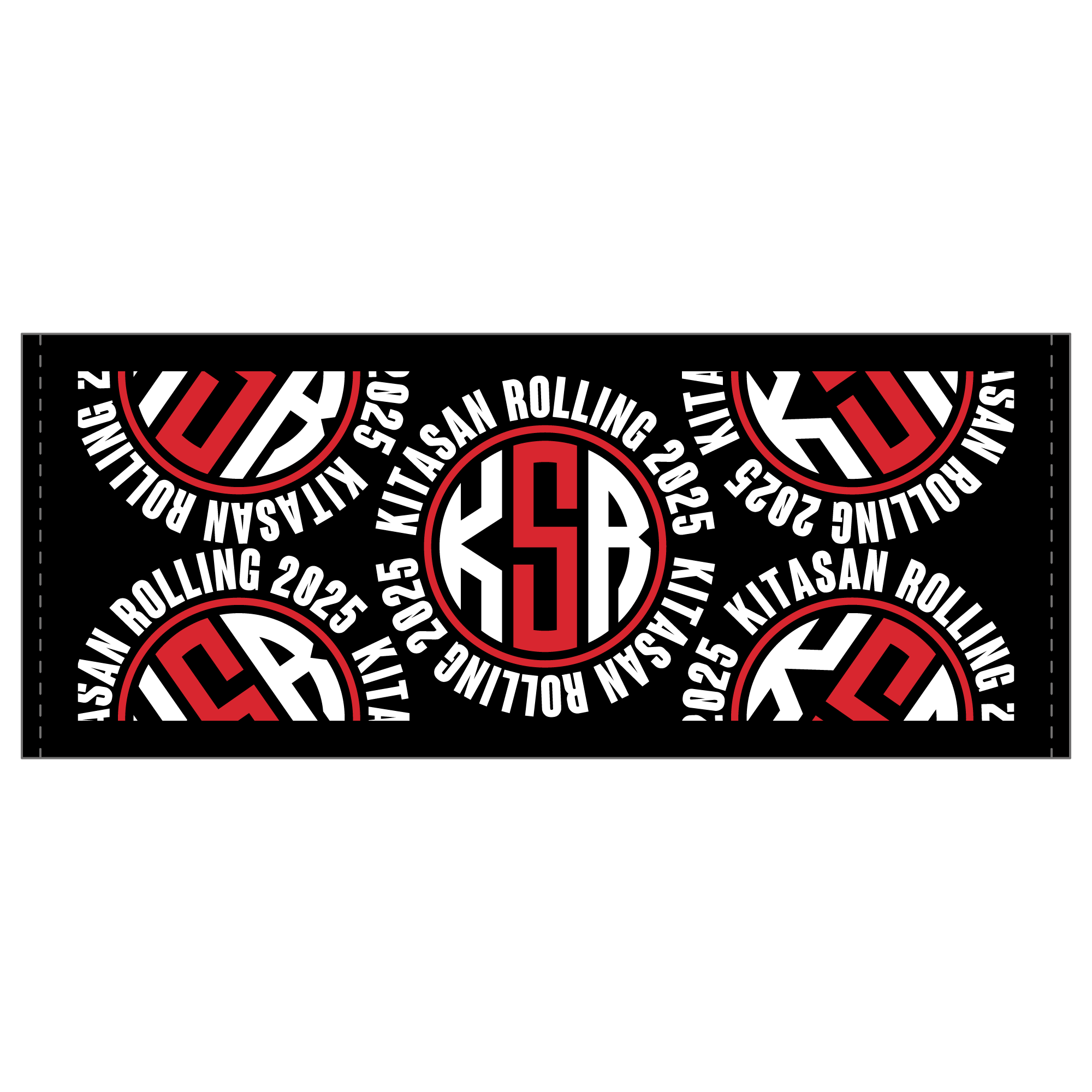 フェイスタオル（ブラック）